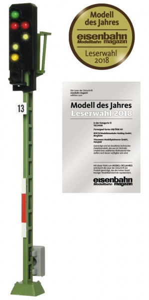 Colour light departure signal, DB<br /><a href='images/pictures/Roco/Roco-40603.jpg' target='_blank'>Full size image</a>